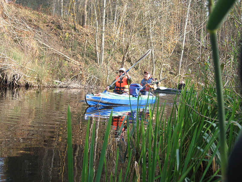 По протоке Ловать