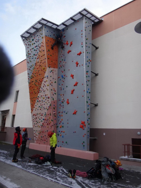 Скалолазание на свежем воздухе