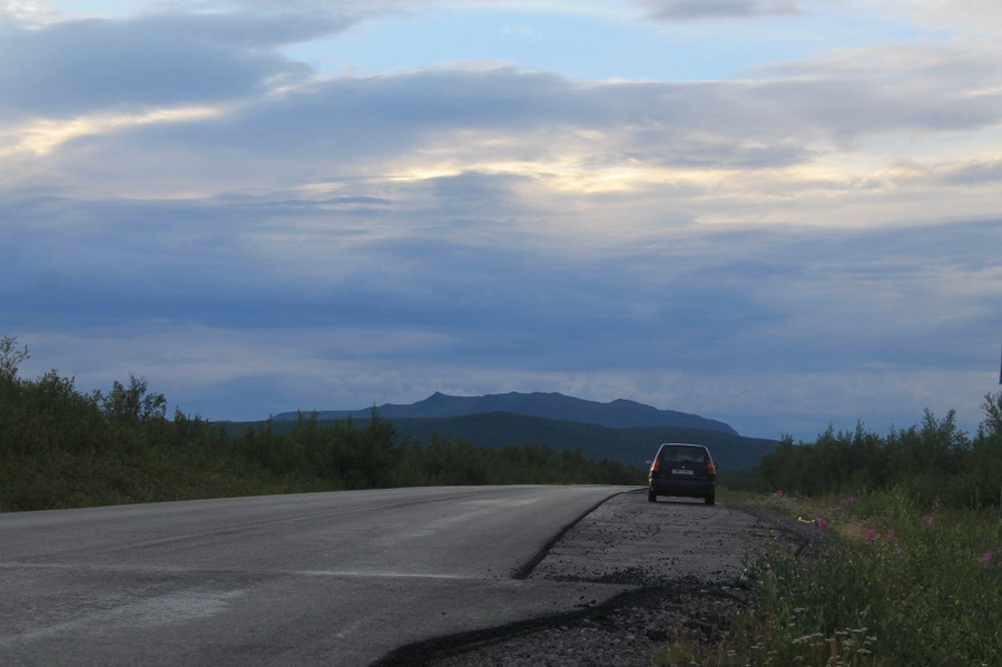 6000 километров на север