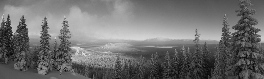 Урал 2017. Или новогодние каникулы в черно-белых тонах.