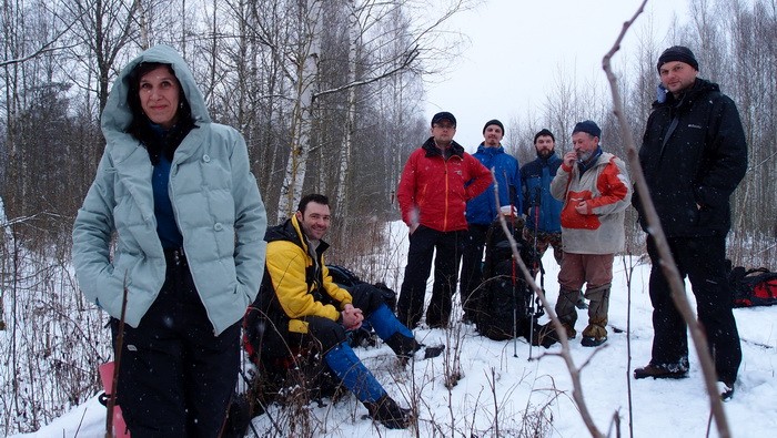 Чыгунка на востраў, да вышыні 211 / 07-08.02.2015
