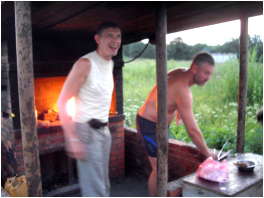 Шашлык получился классный